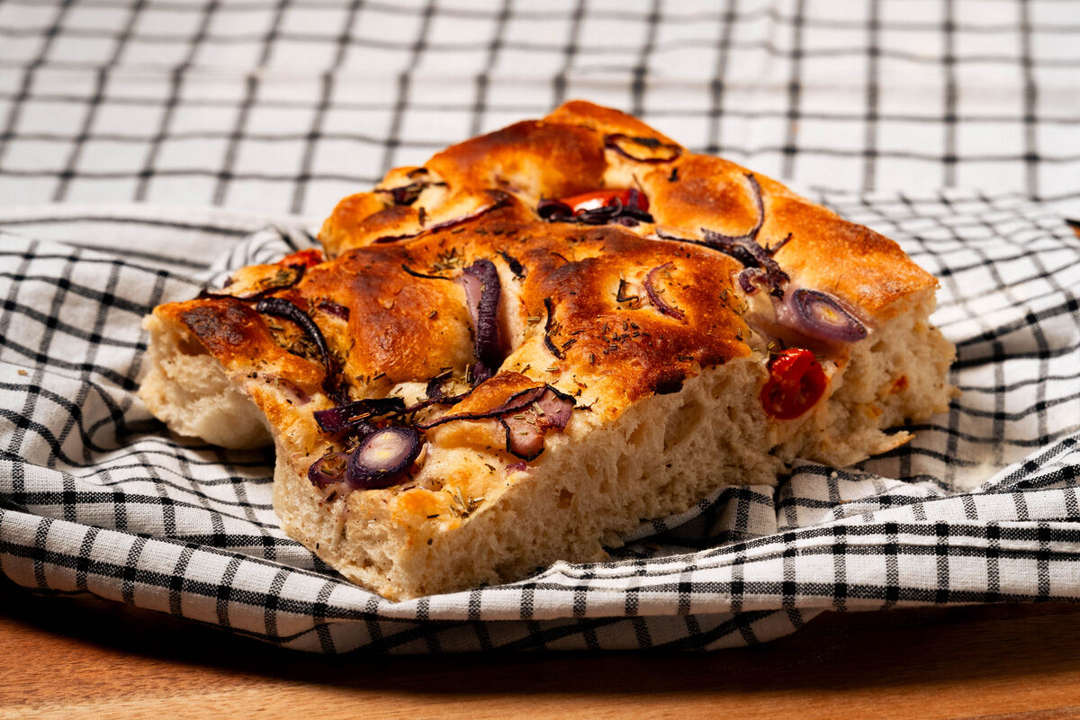 Focaccia artesanal Giorgini